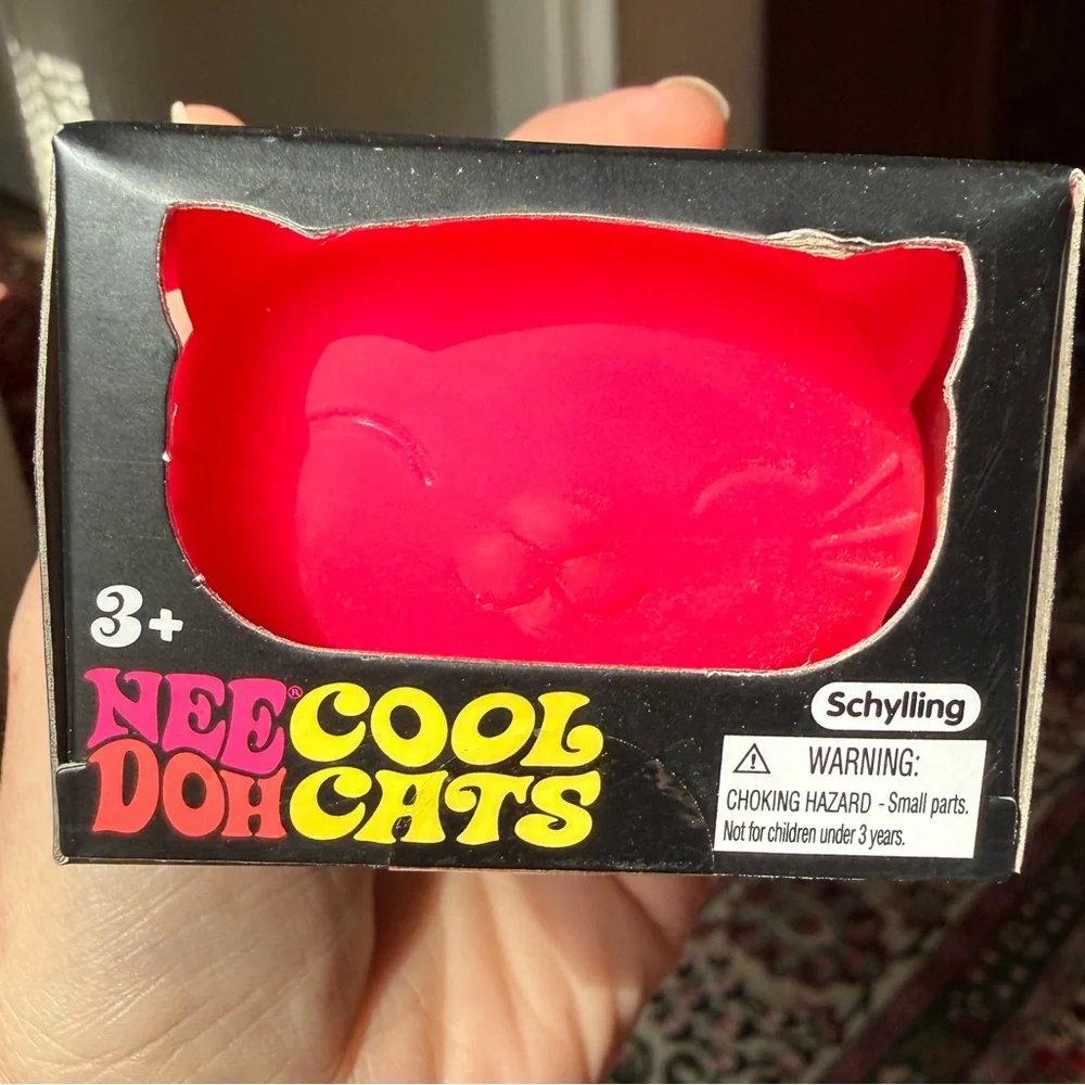 Nee Doh Cool Cats - Pink TikTok favorite